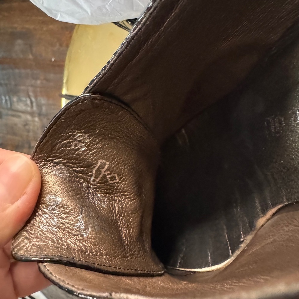Elegant Black Crocodile Pattern Oxfords Shoes - Picture 8 of 8